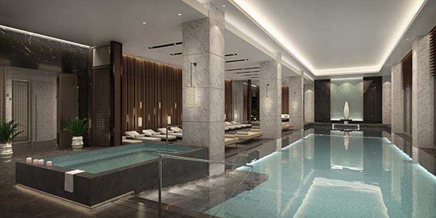 Hilton-Istanbul-Bomonti-Hotel-Indoor Pool