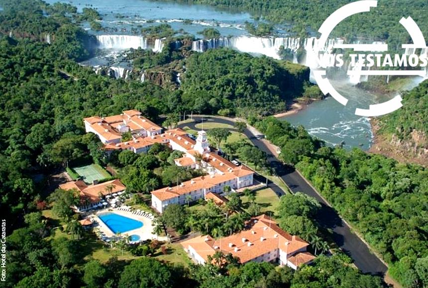 Vista Aerea Hotel das Cataratas-Foz do Iguacu, Brasil