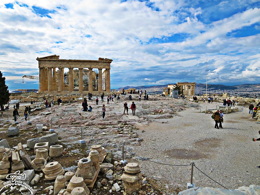 Conhecendo Atenas: Acrópole de Atenas