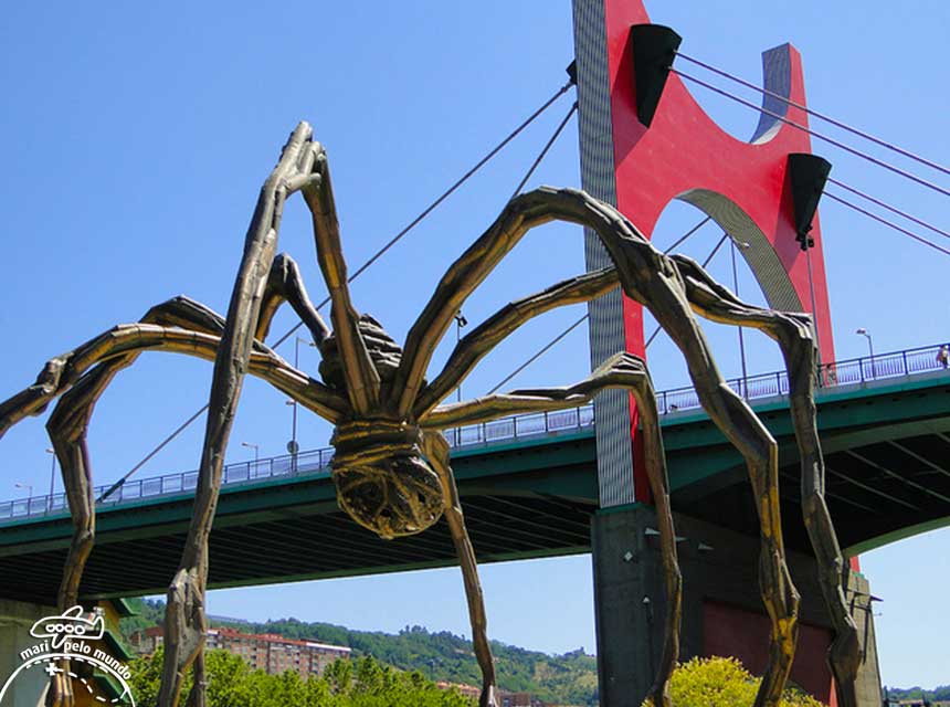 Escultura em Bilbao