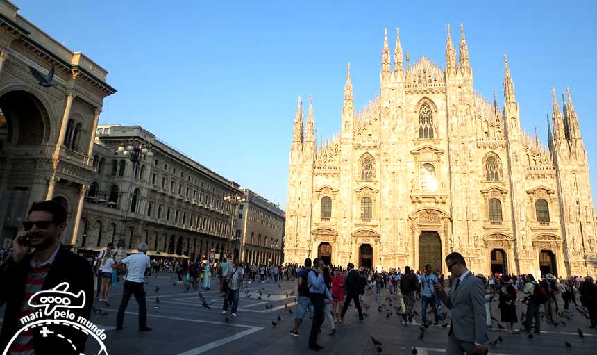 Catedral de Milão e Piazza Duomo