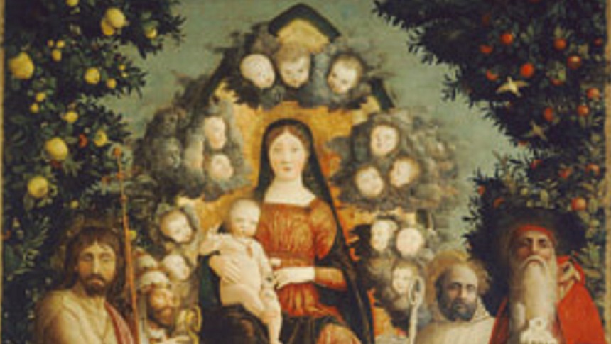 Andrea Mantegna, Madonna in gloria
