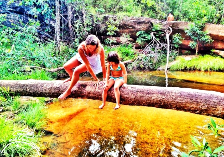 Chapada dos Veadeiros com criança