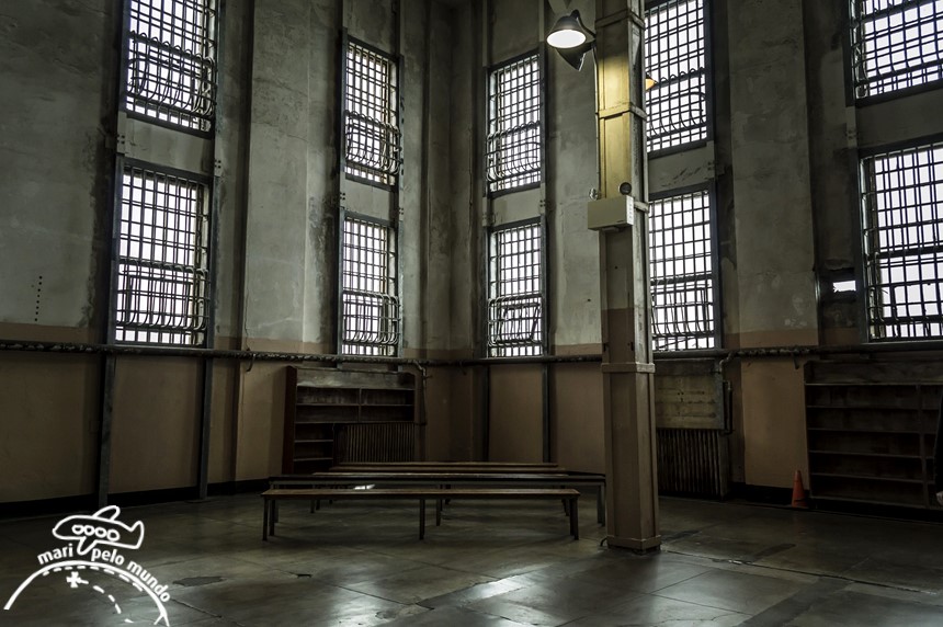 Alcatraz - interior da prisao
