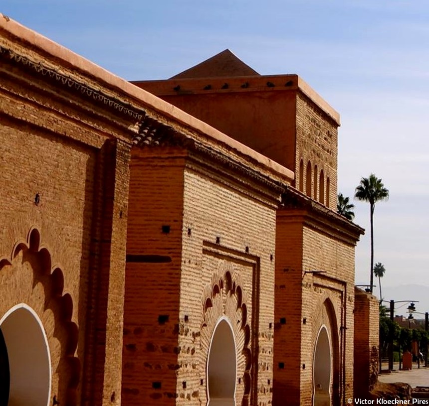 Viajando para Marrakech