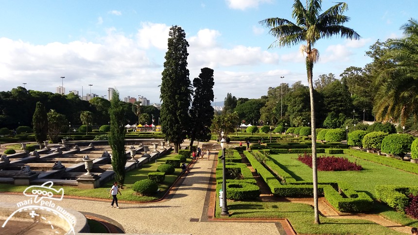 Parque da independência - O Jardim