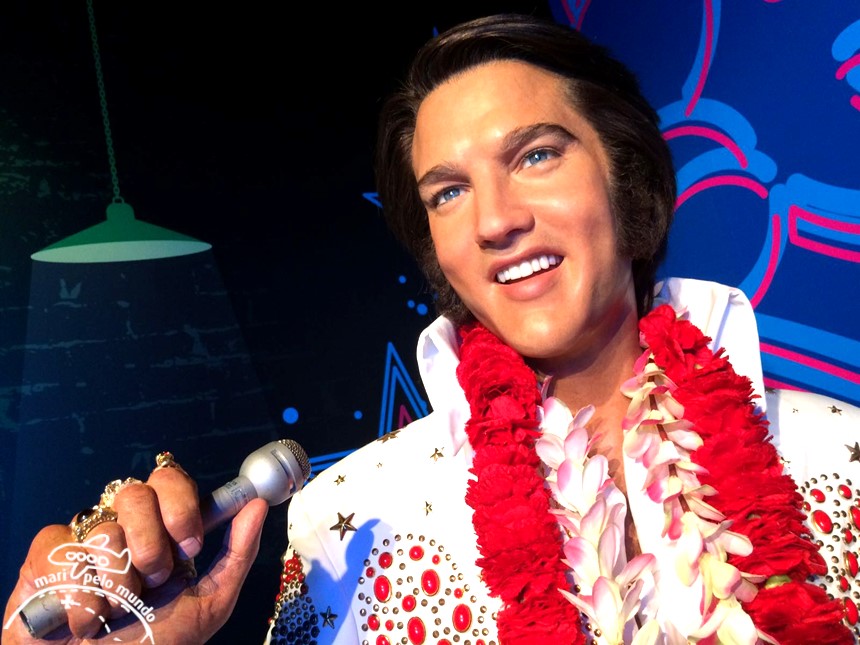 Elvis Presley - Museu Madame Tussauds em Orlando