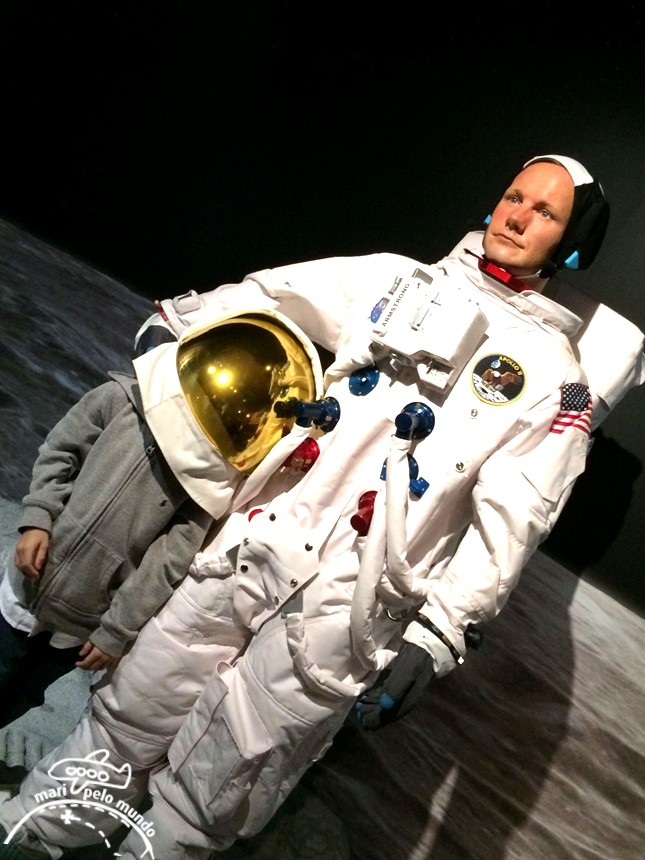 Neil Armstrong - Museu Madame Tussauds em Orlando