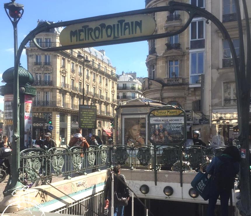 Metro em Paris