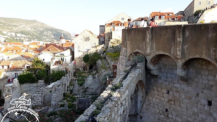 Passeio pela Muralha de Dubrovnik (2)