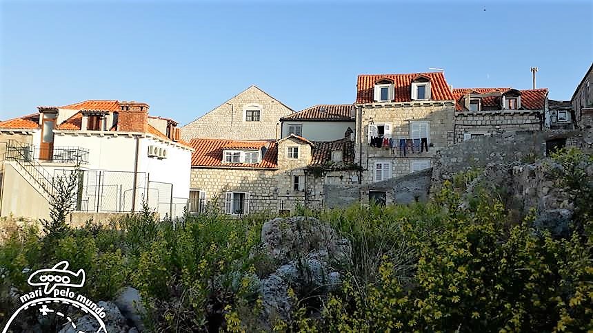Passeio pela Muralha de Dubrovnik - Residencias