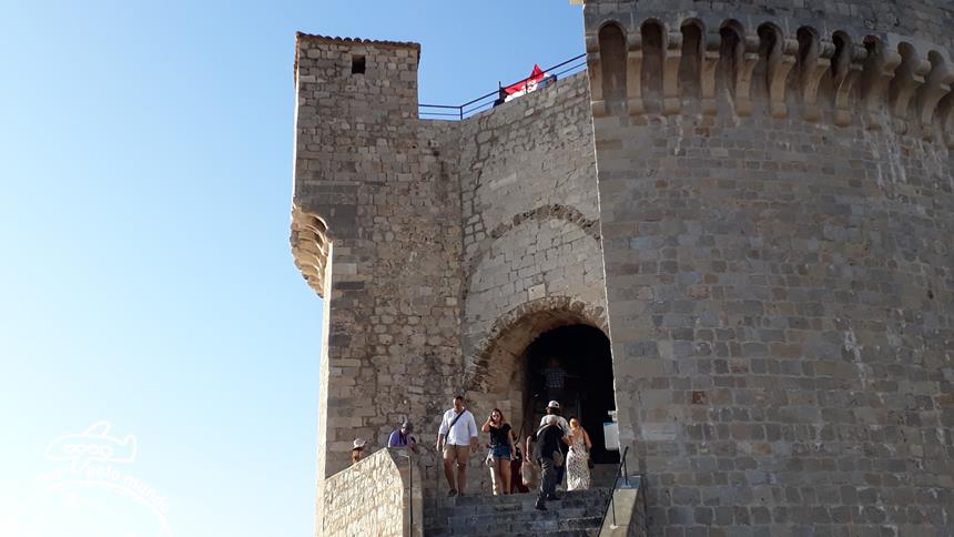 Passeio pela Muralha de Dubrovnik - Torre