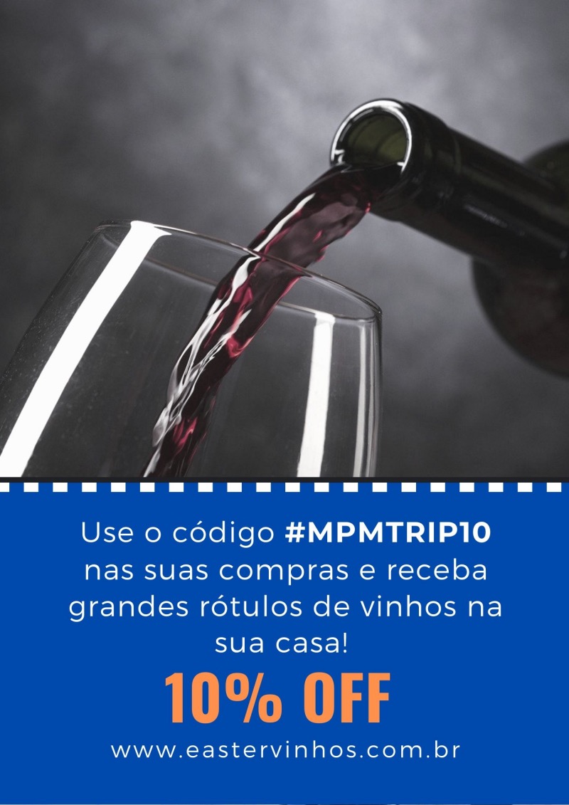 Cupom de desconto em todo o site #MPMTRIP10