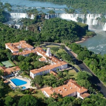 Vista Aerea Hotel das Cataratas-Foz do Iguacu, Brasil