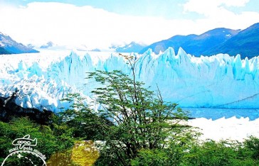 Vista do Glaciar Perito Moreno - El Calafate