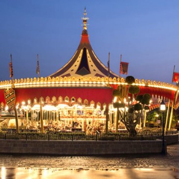 Disneyland Hong Kong Carrossel da Cinderela