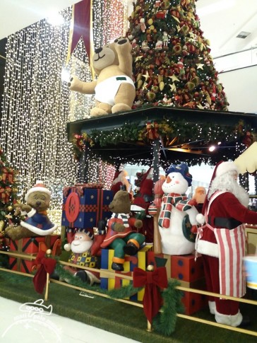 Decoração de Natal em Shopping Center