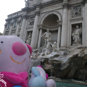 Fontana di Trevi para crianças