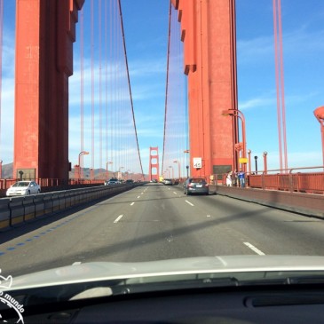 Dirigindo sobre a Golden Gate