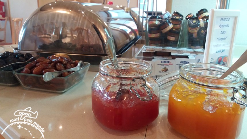 Café da manhã saudável em hotel