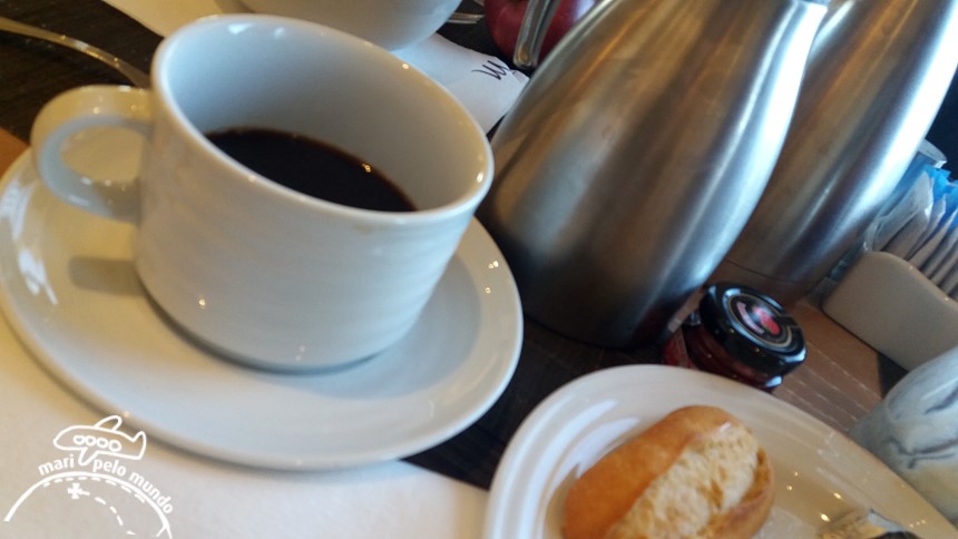 Café da manhã saudável em hotel