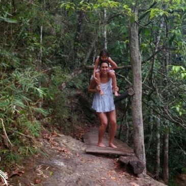 Chapada dos Veadeiros com criança