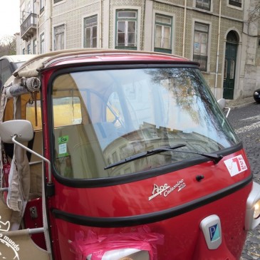 Tuk tuk em Lisboa