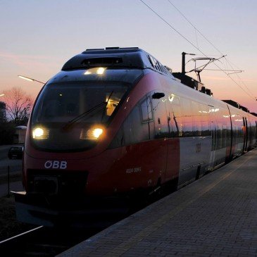 Trem em Viena