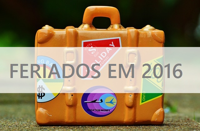 feriados em 2016