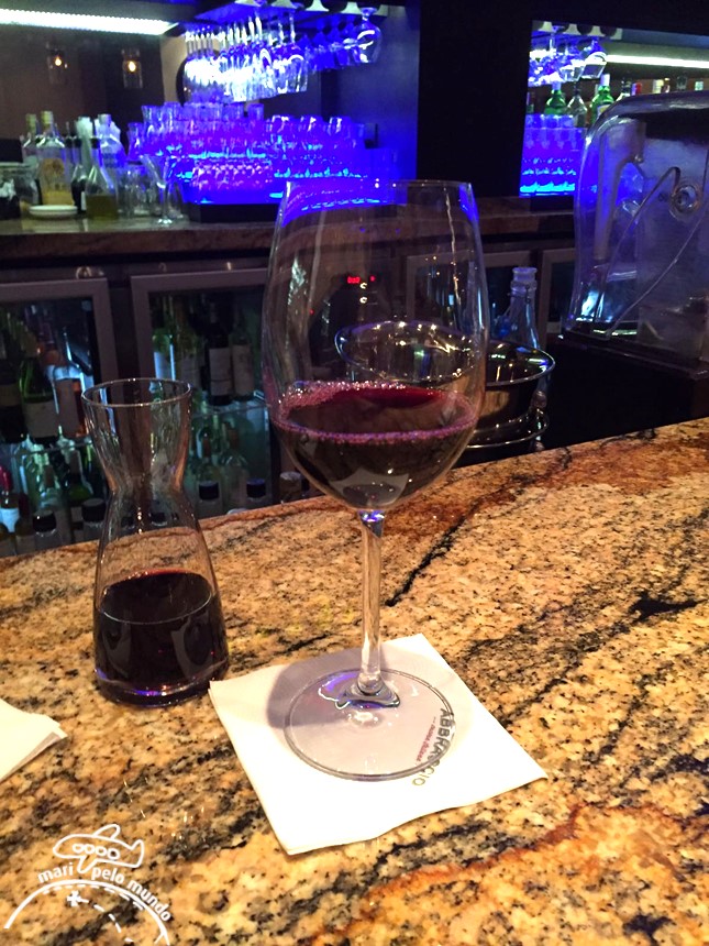 Abbraccio Restaurante -welcome drink