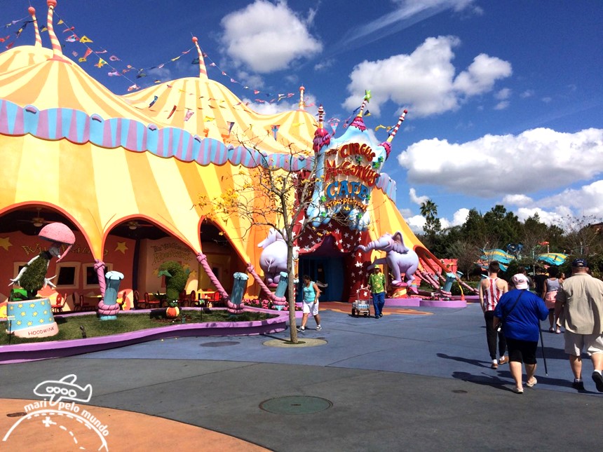 Restaurante no Island of Adventure