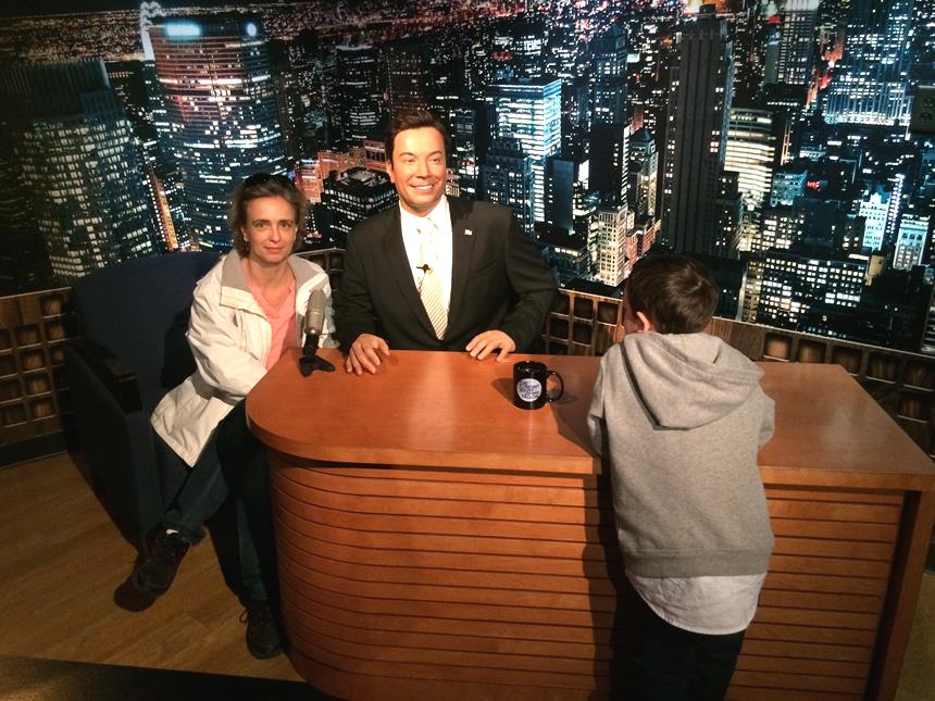 4 - Talk show Jimmy Fallon - Foto Madame Tussaud