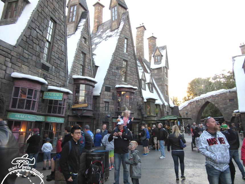7 - A vila de Hogsmead