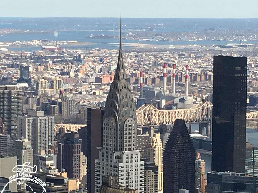 Empire State - Vista para o Chrysler Building