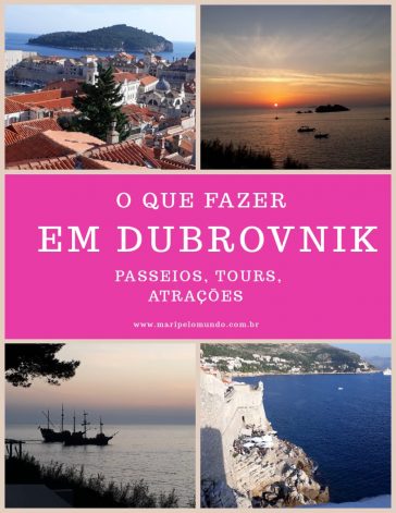 O que ver e fazer em Dubrovnik