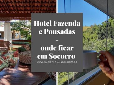 Hoteis fazendas e pousadas em Socorro - onde ficar