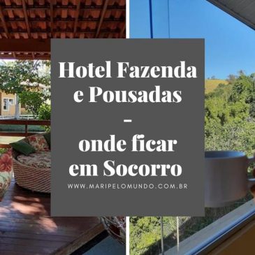 Hoteis fazendas e pousadas em Socorro - onde ficar