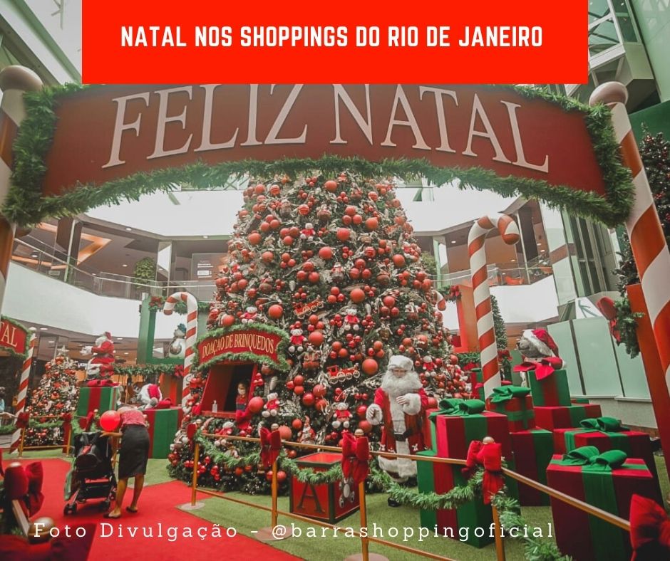 Decoração de Natal nos Melhores shopping no Rio de Janeiro | Mari Pelo  Mundo - Viagens exclusivas e de luxo em família