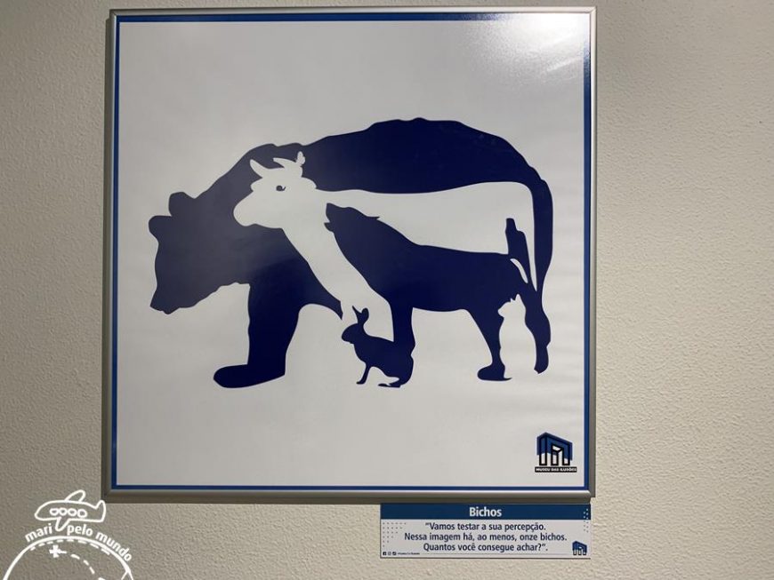 Encontre 11 bichos no quadro